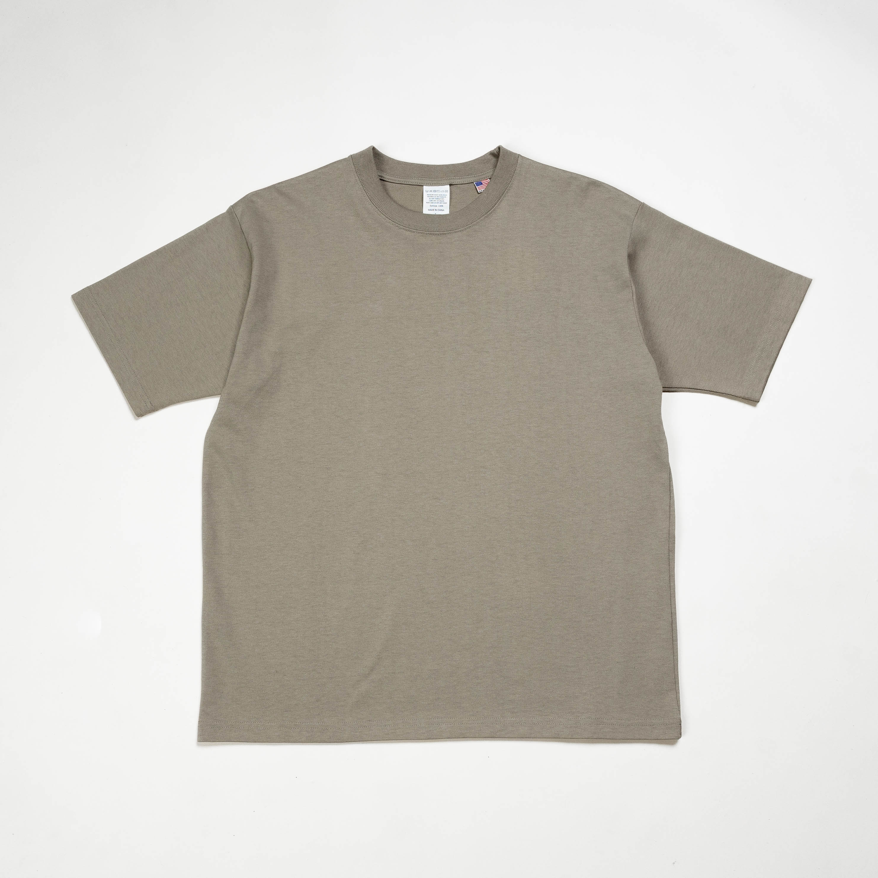 Cross Stitch USA Cotton Short Sleeve Tee - Khaki