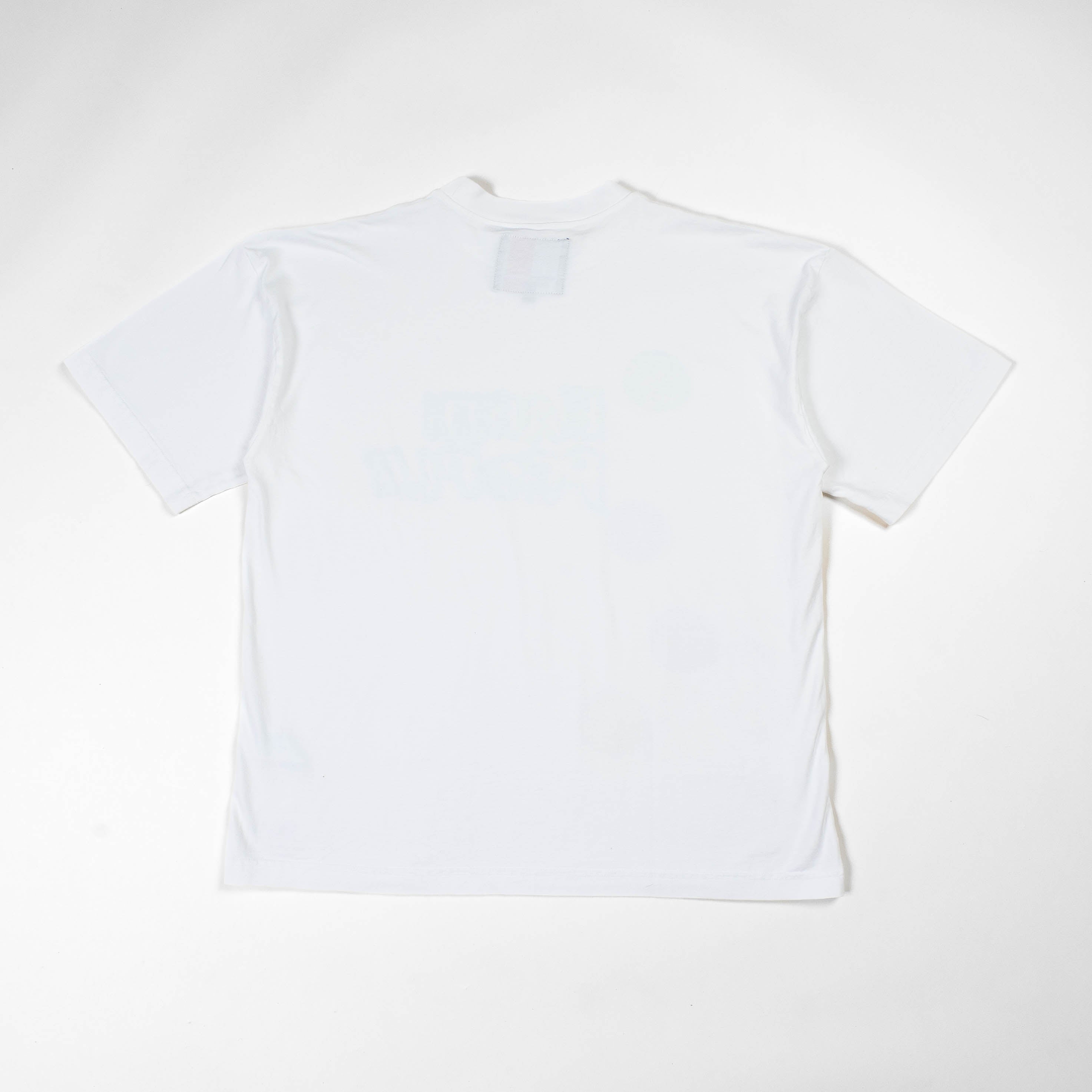Earth People Dot Crew Tee - White