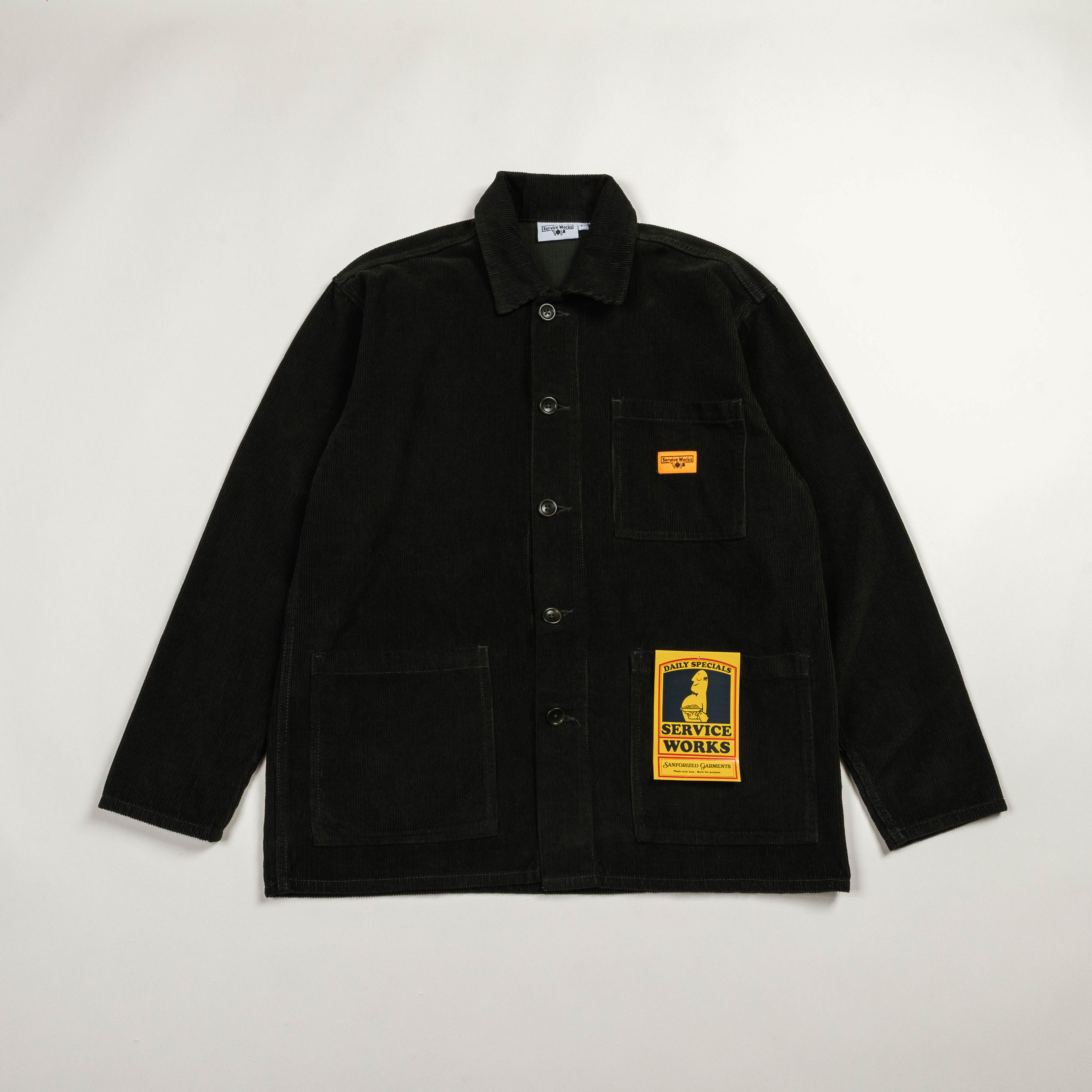 Service Works Corduroy Chore Shirt - Coppice